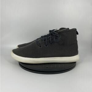 Womens Allbirds Tree Toppers High Ankle Sneakers Size 10 Gray White